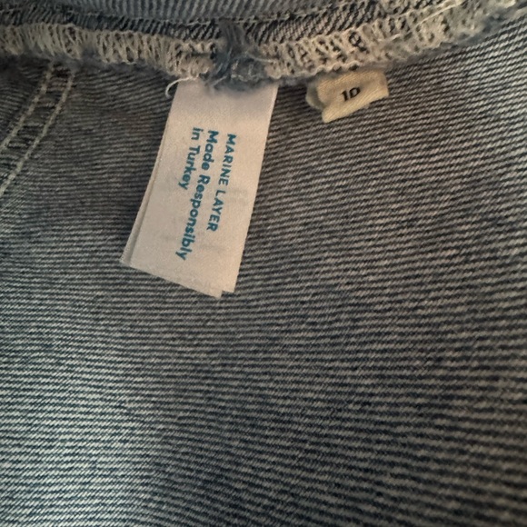 Marine Layer Blue Denim Mini Skirt NWT - Picture 6 of 6